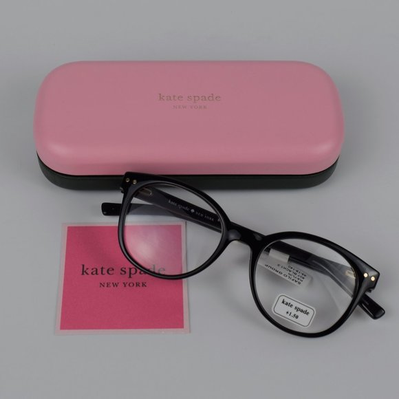 kate spade Accessories Kate Spade Kaylin Round Readers Eyeglasses W Case Poshmark